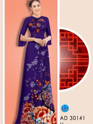 vai ao dai hoa dao (6)